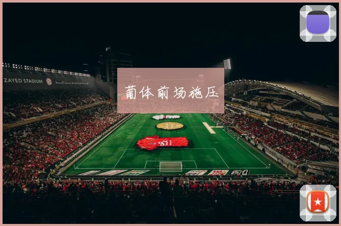 葡体前场施压